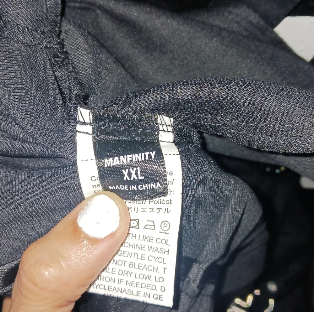NEW Manfinity Men Black Short Overall - Picture 11 of 11
